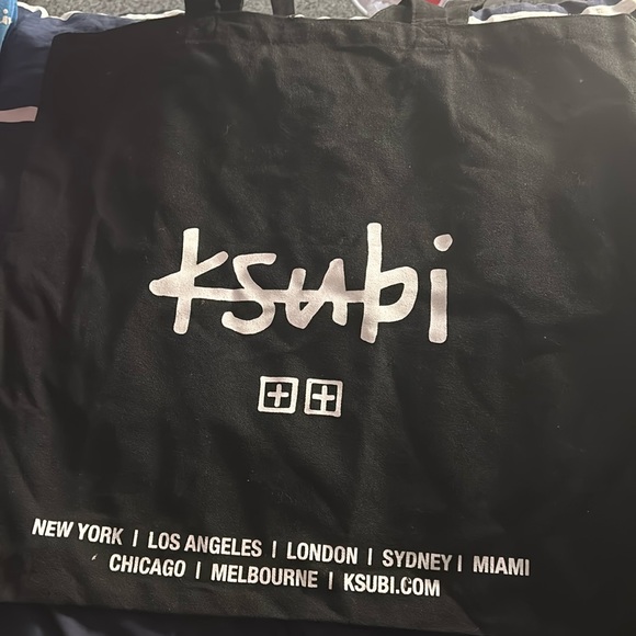 Black / white Ksubi bag - Picture 1 of 2
